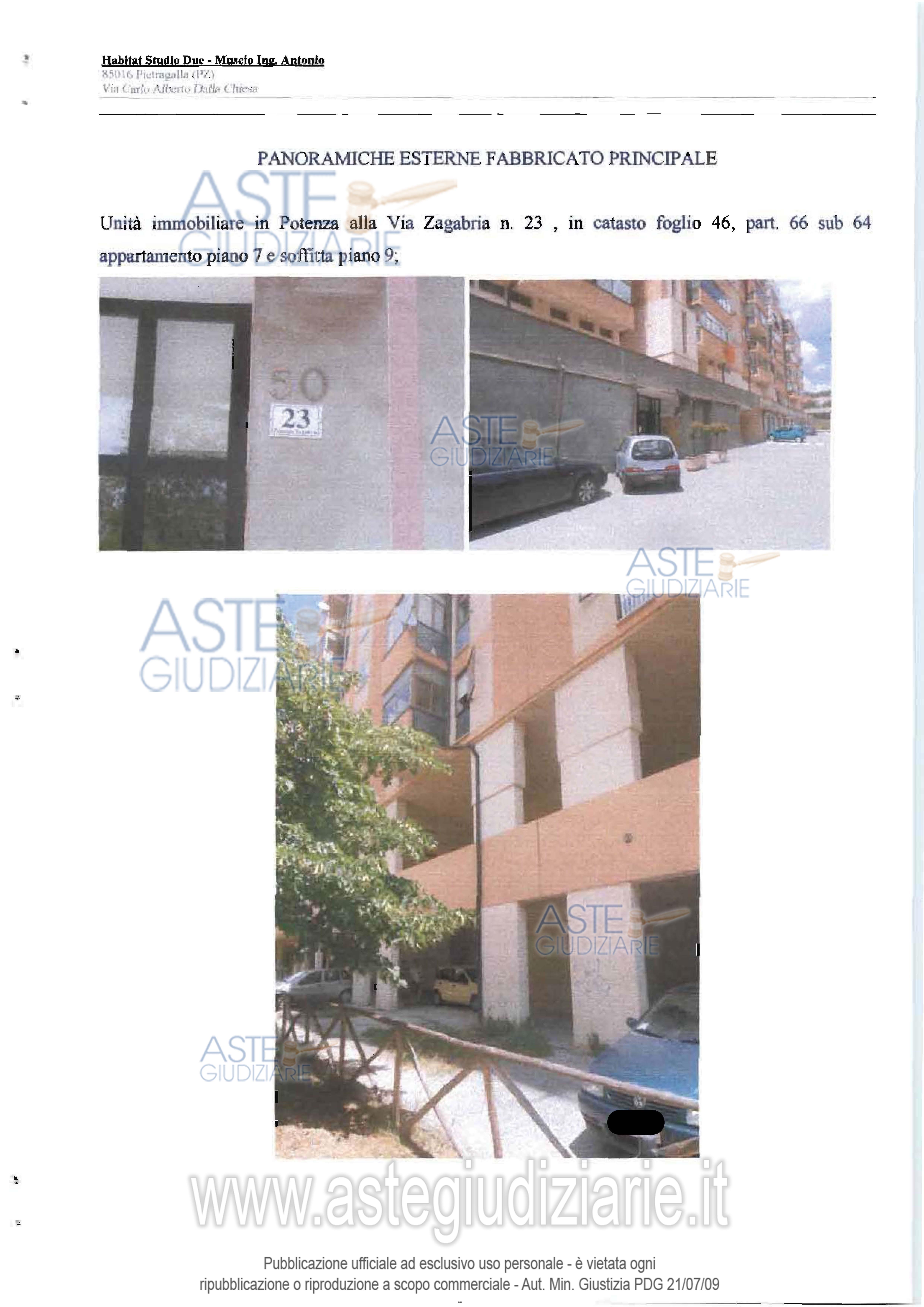 Fotografia del bene