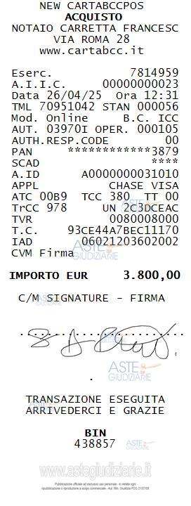 Fotografia del bene