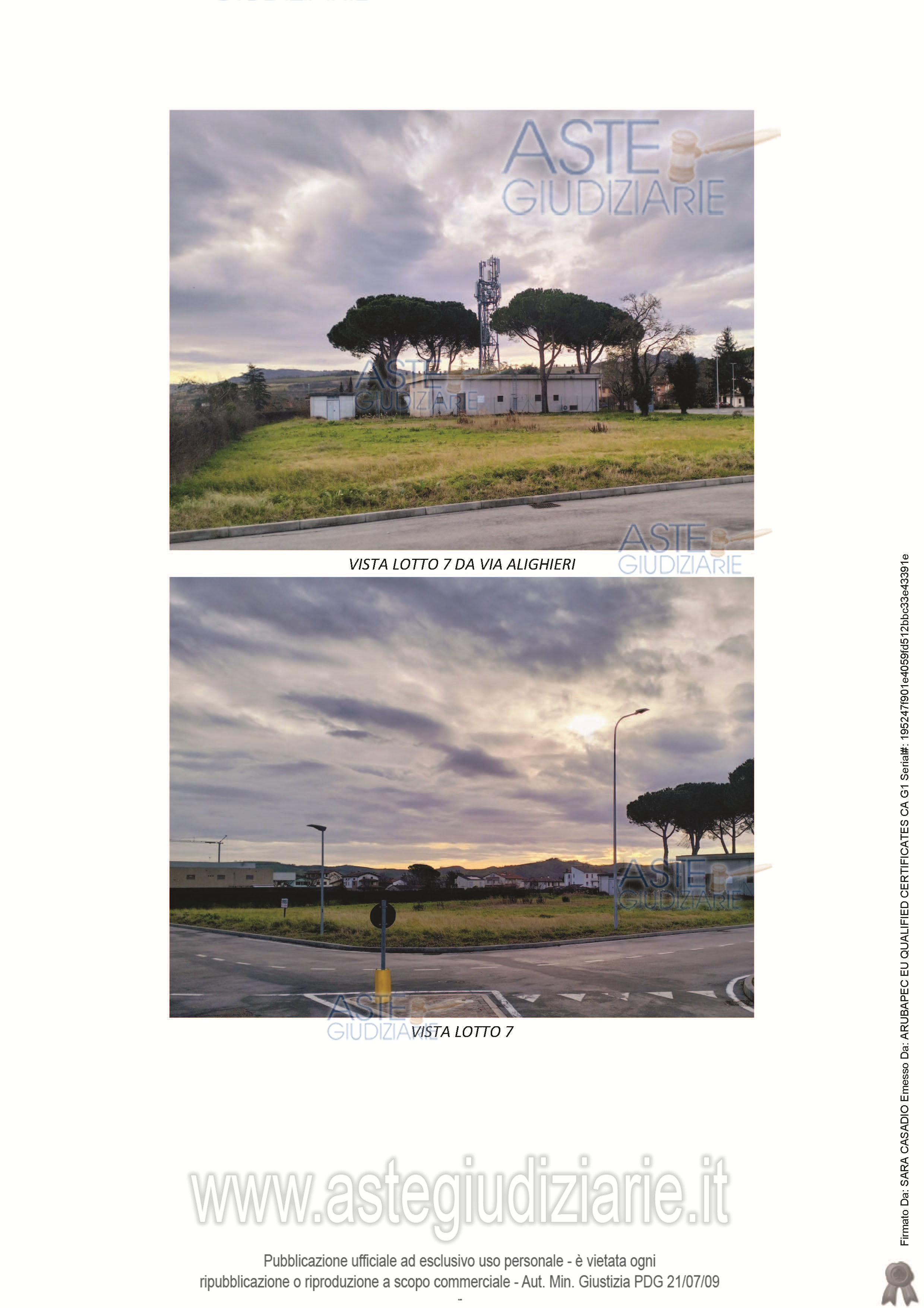 Fotografia del bene