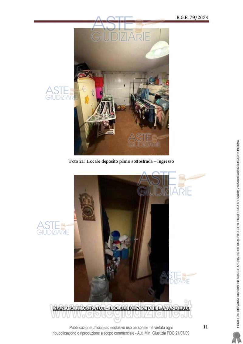 Fotografia del bene