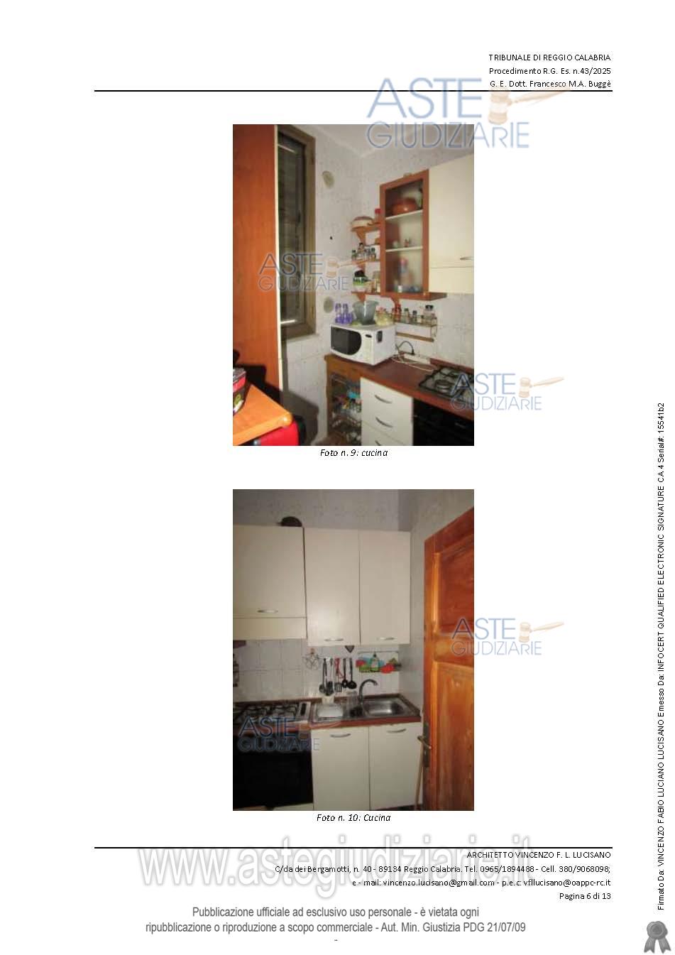 Fotografia del bene
