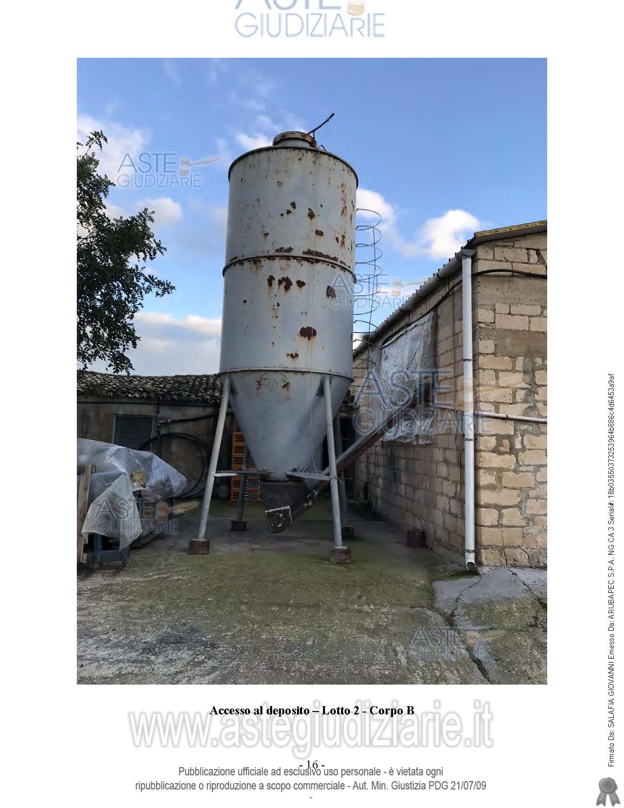 Fotografia del bene