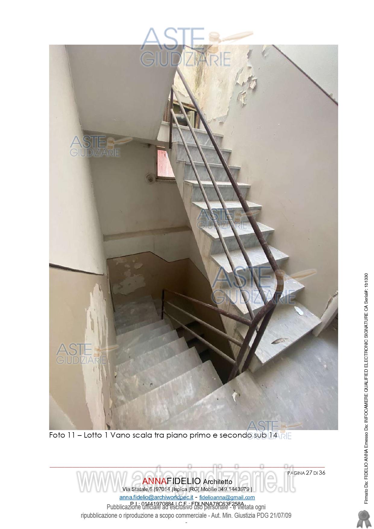 Fotografia del bene