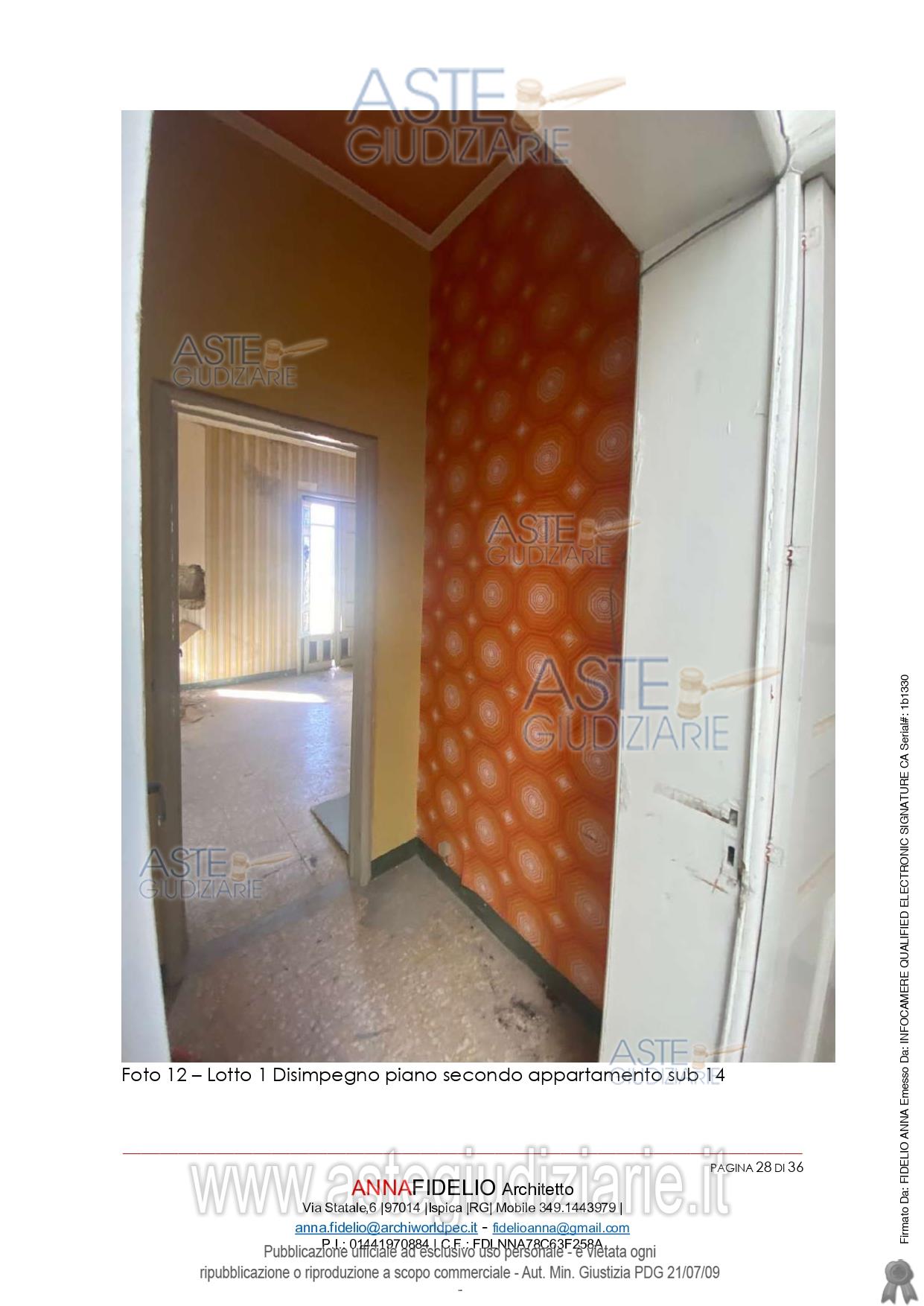 Fotografia del bene