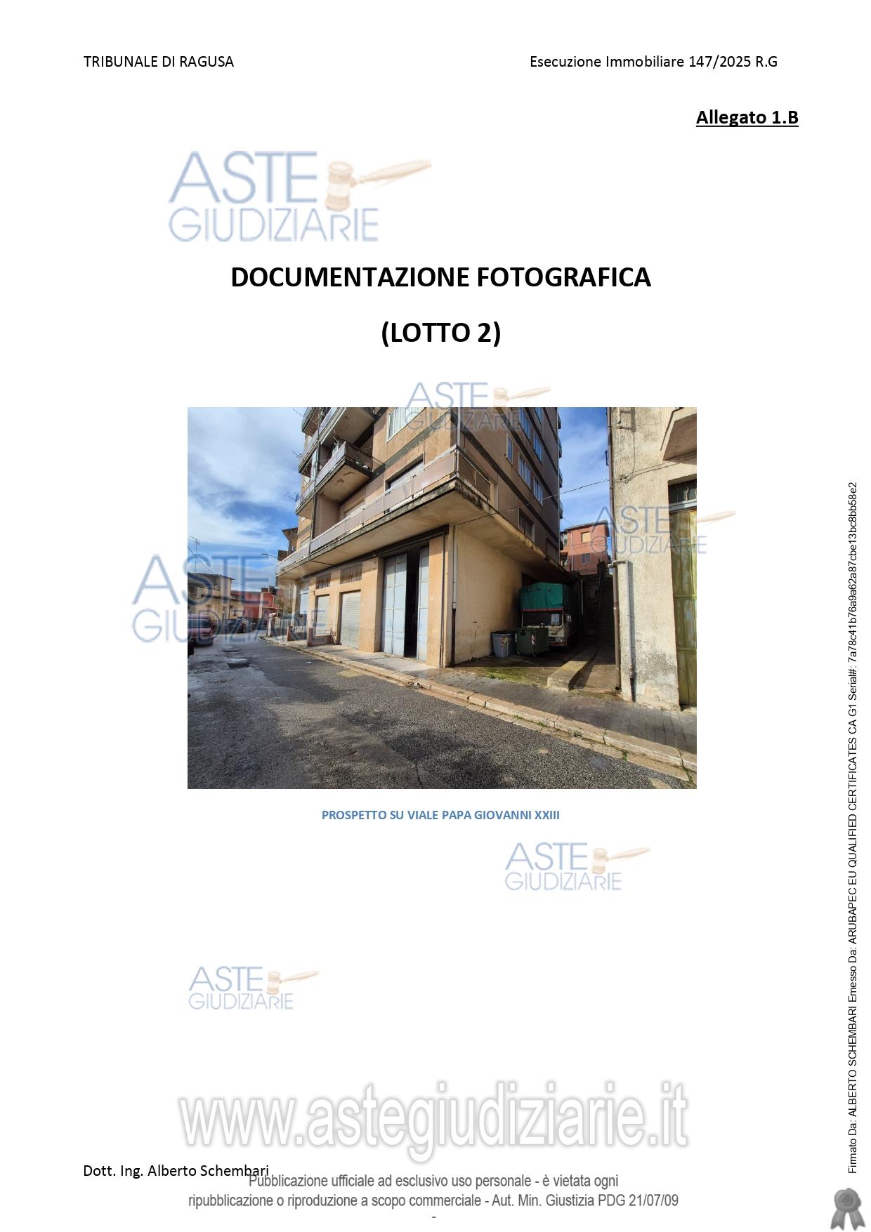 Fotografia del bene
