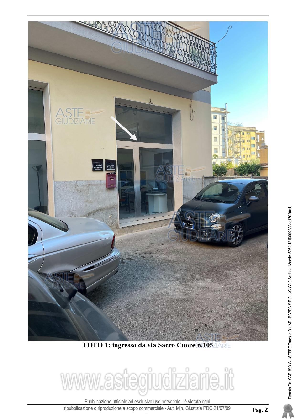 Fotografia del bene