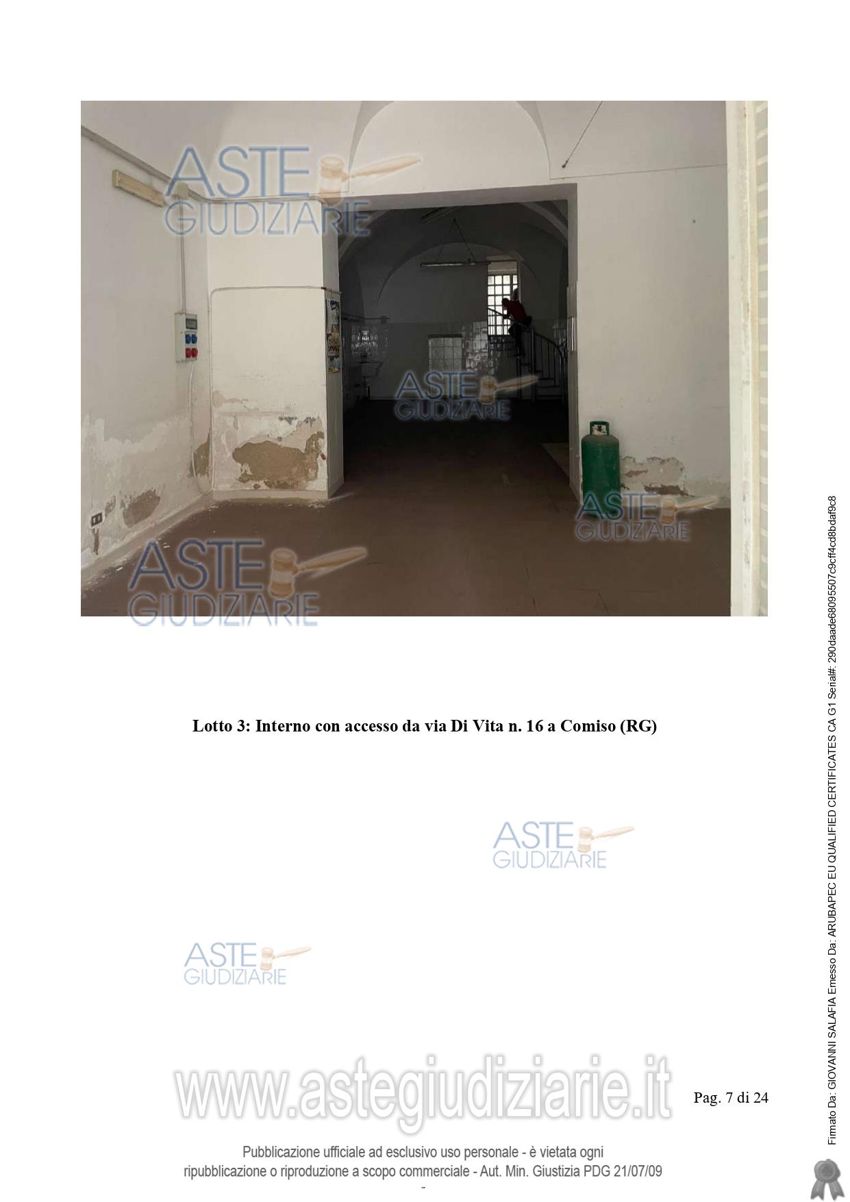 Fotografia del bene