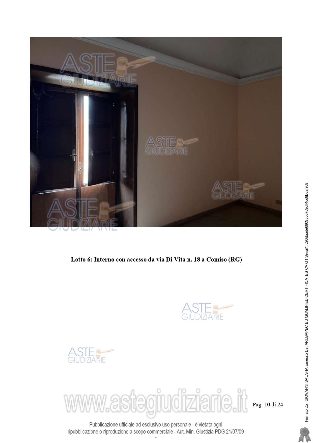 Fotografia del bene
