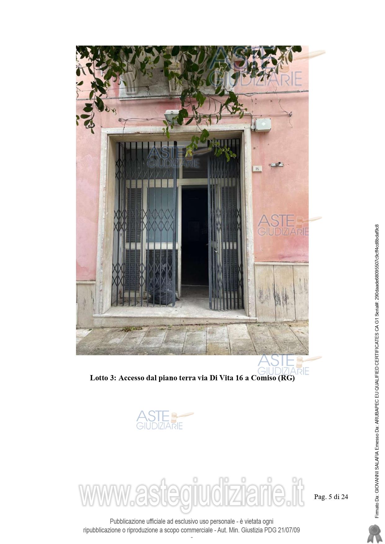 Fotografia del bene