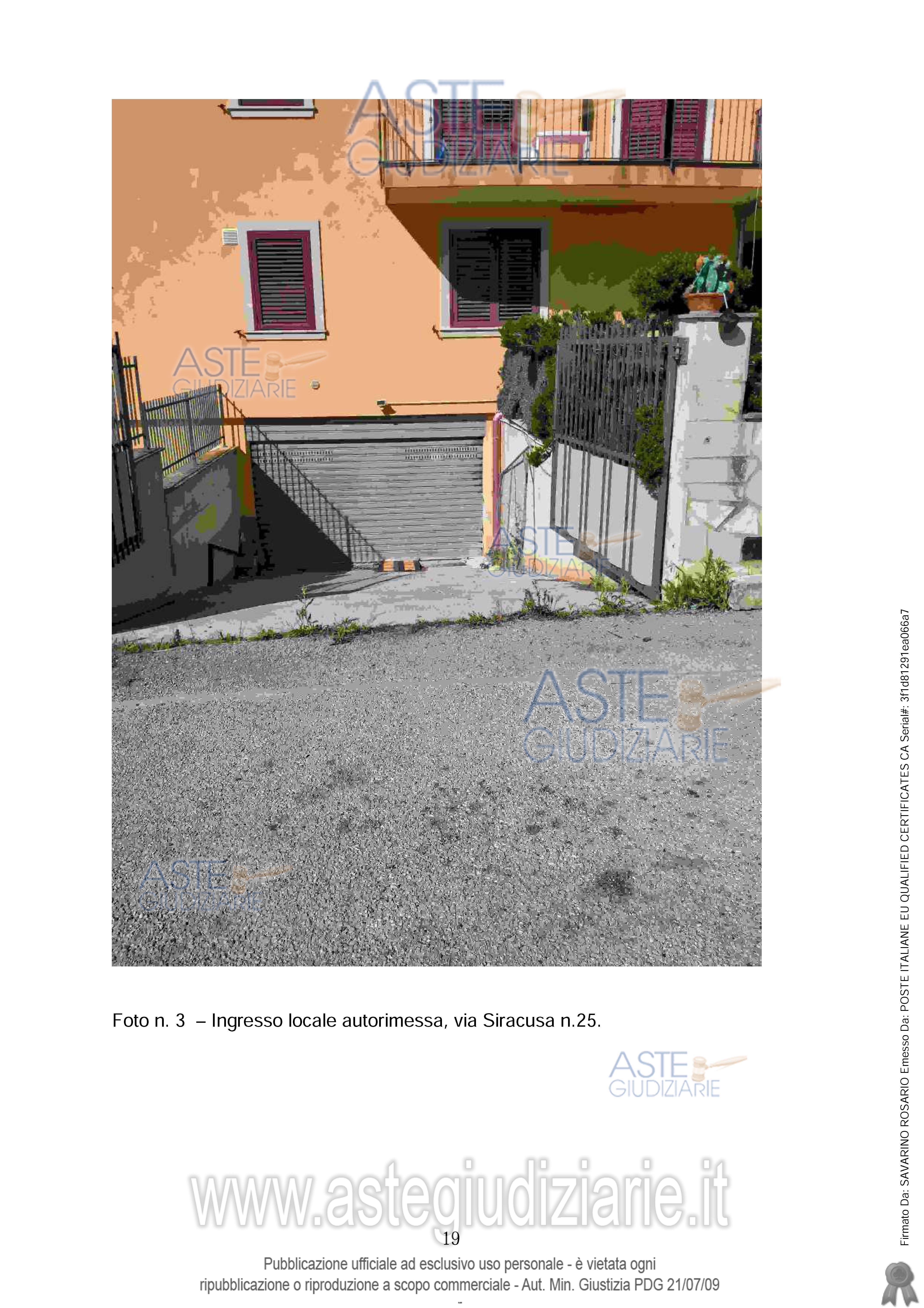 Fotografia del bene