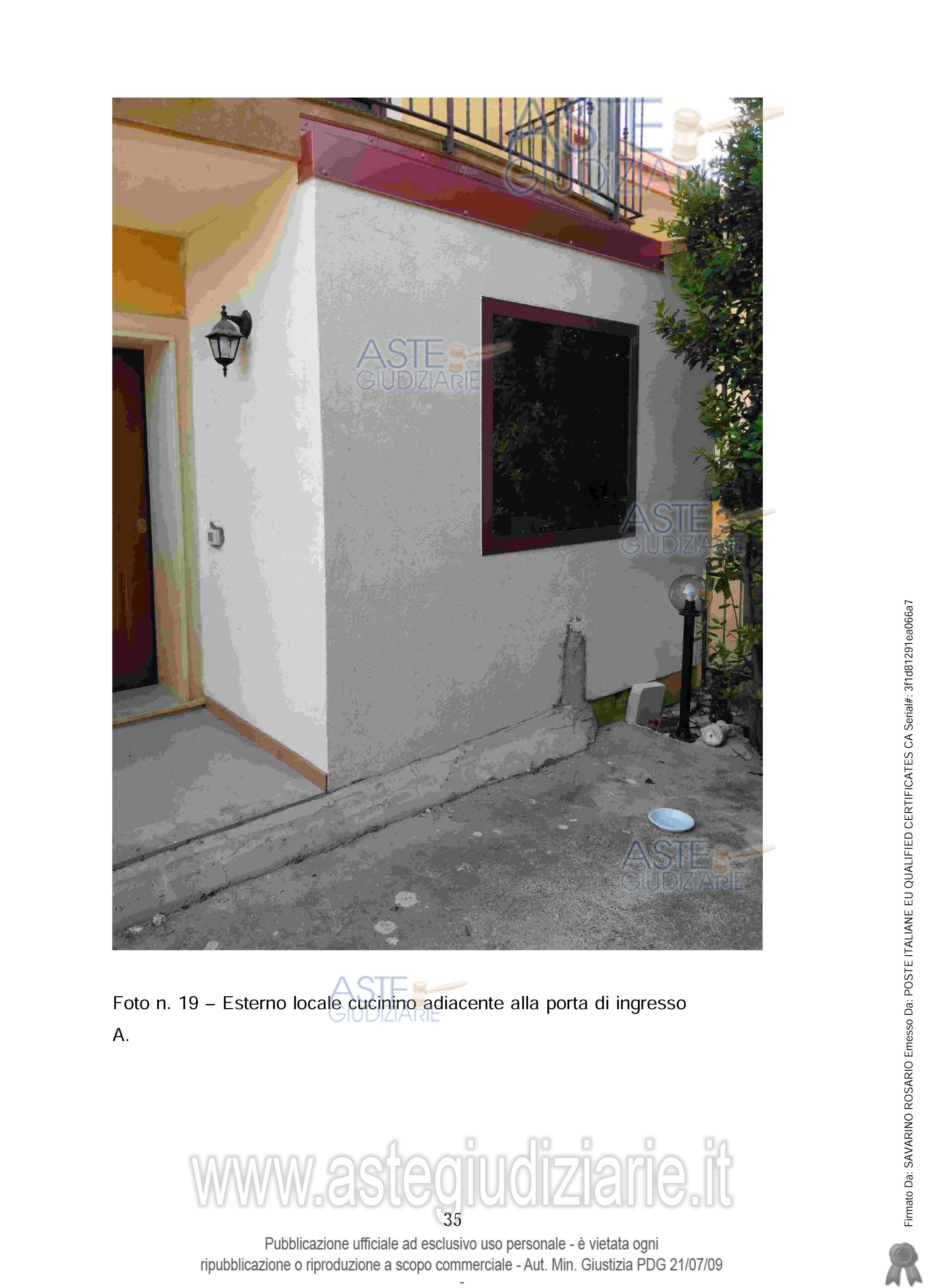 Fotografia del bene