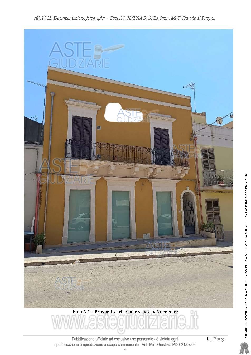 Fotografia del bene