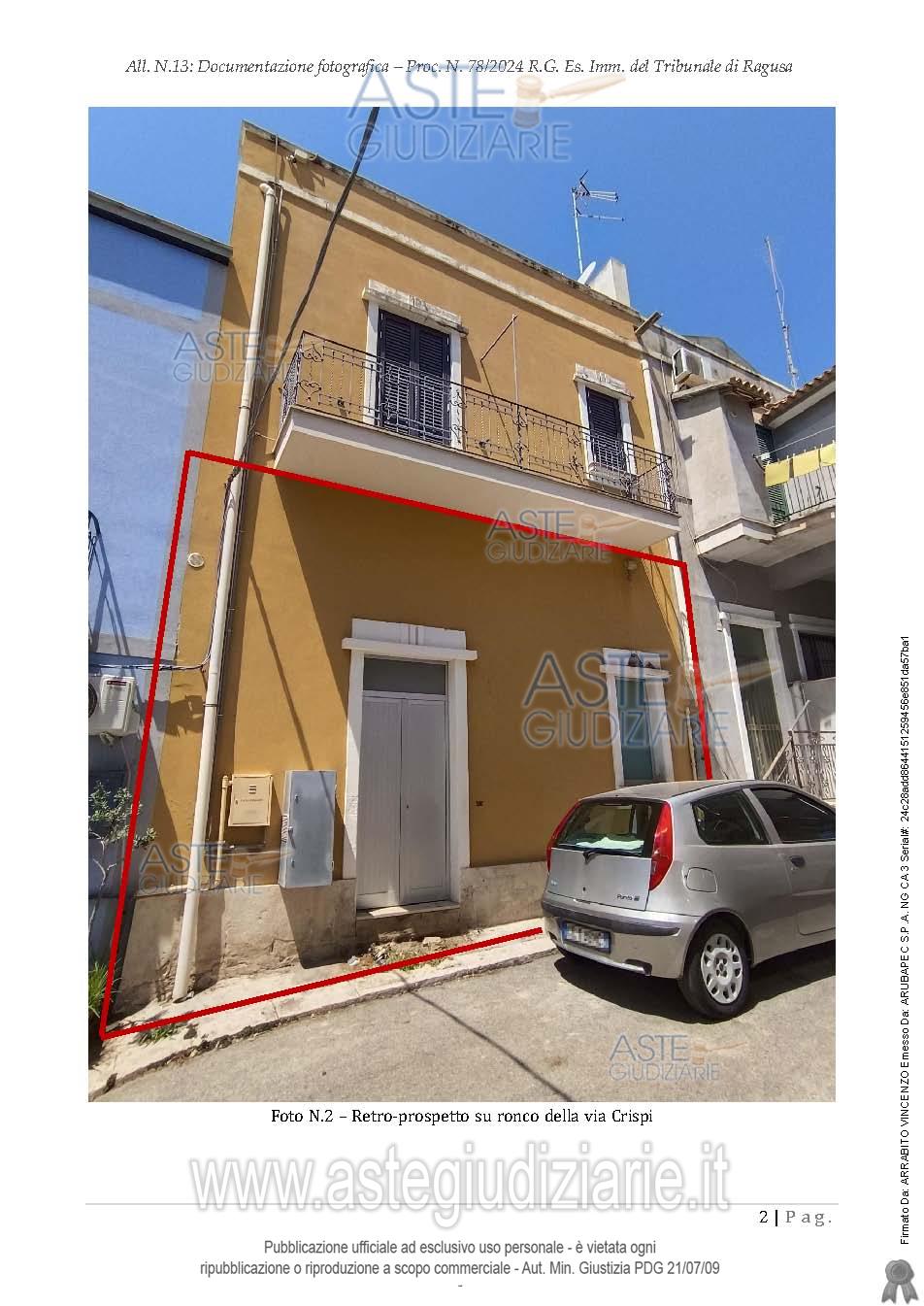 Fotografia del bene
