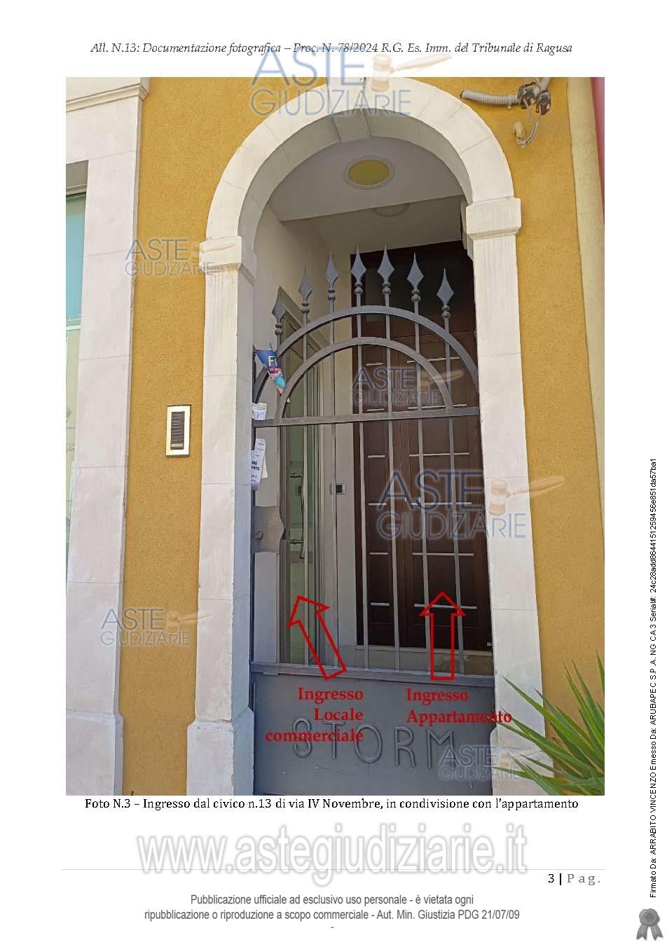 Fotografia del bene