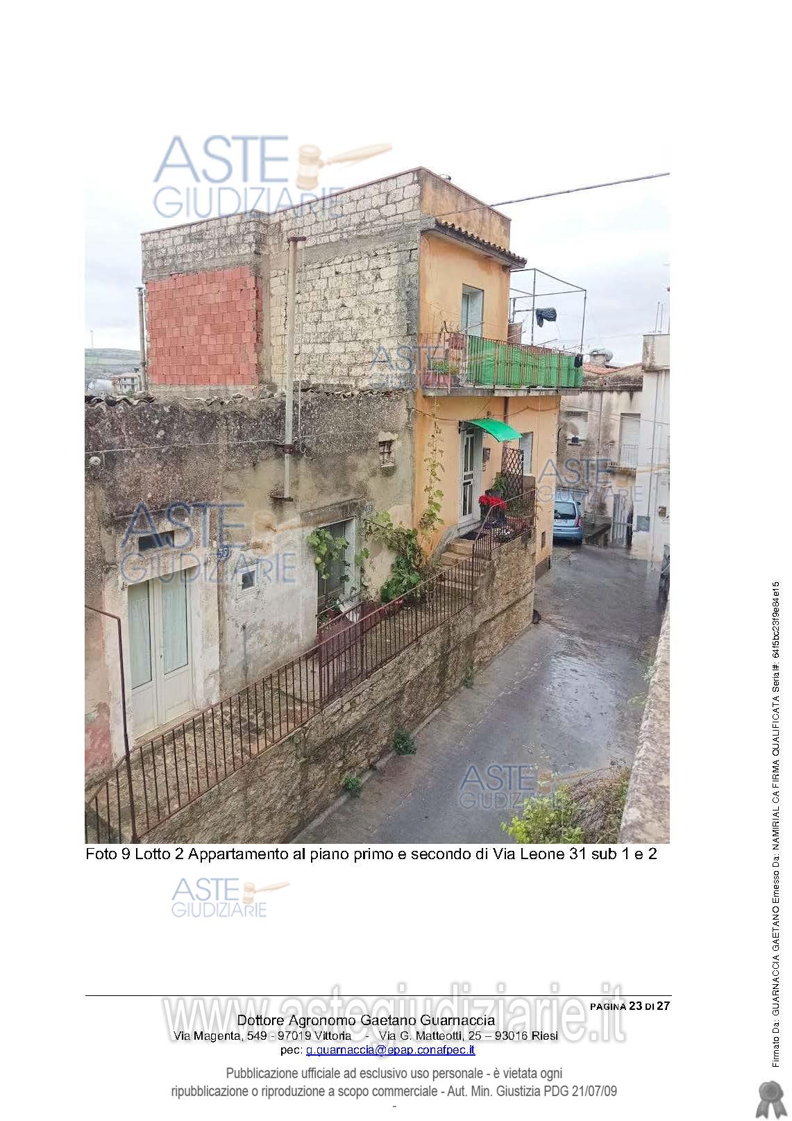 Fotografia del bene