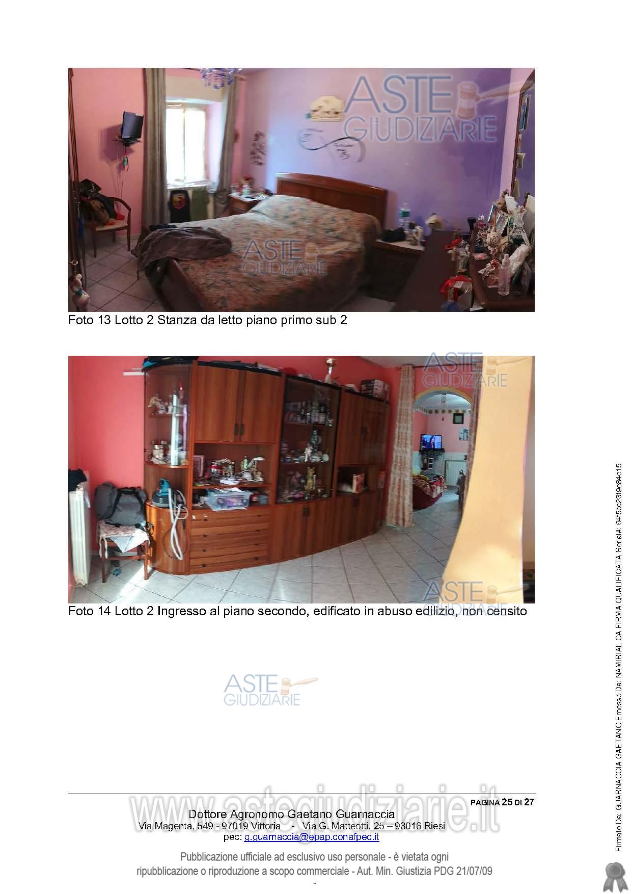 Fotografia del bene
