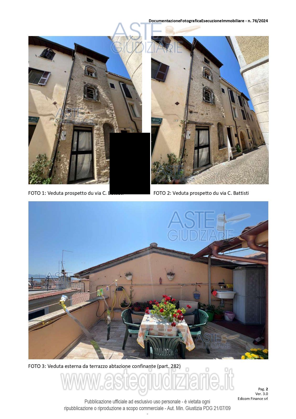 Fotografia del bene