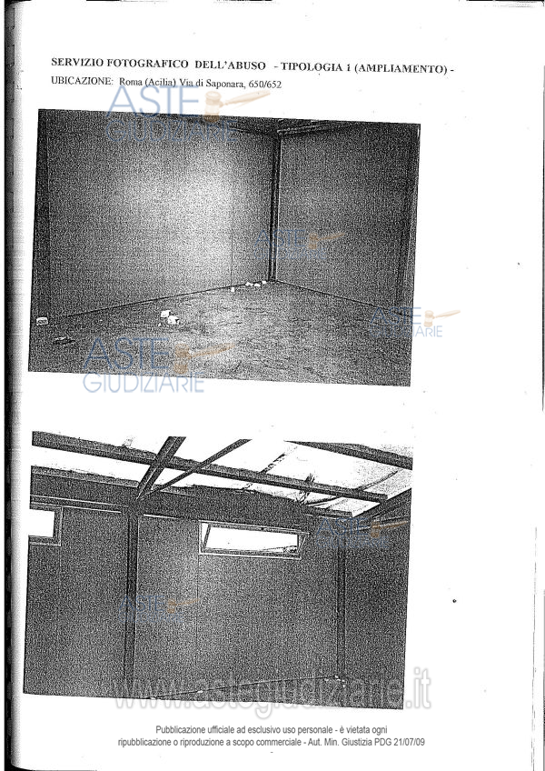 Fotografia del bene