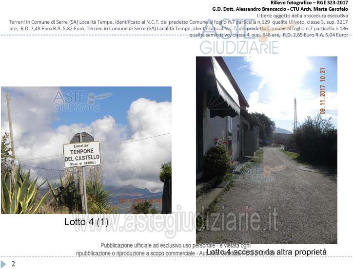 Fotografia del bene