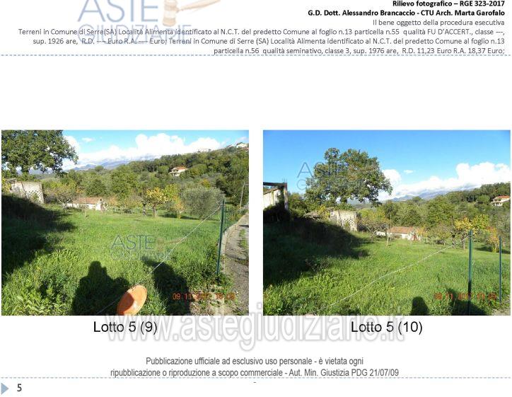 Fotografia del bene