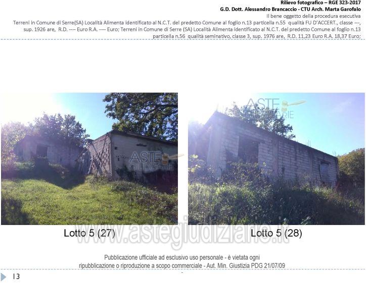 Fotografia del bene