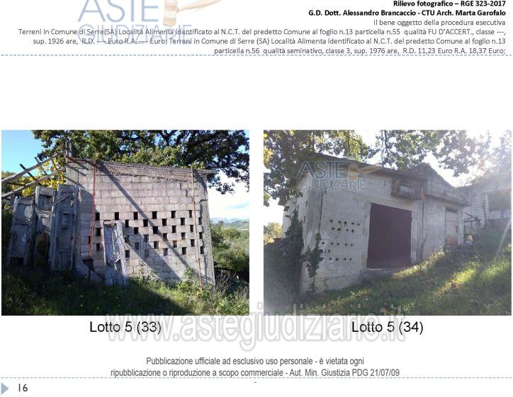 Fotografia del bene