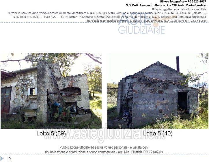 Fotografia del bene