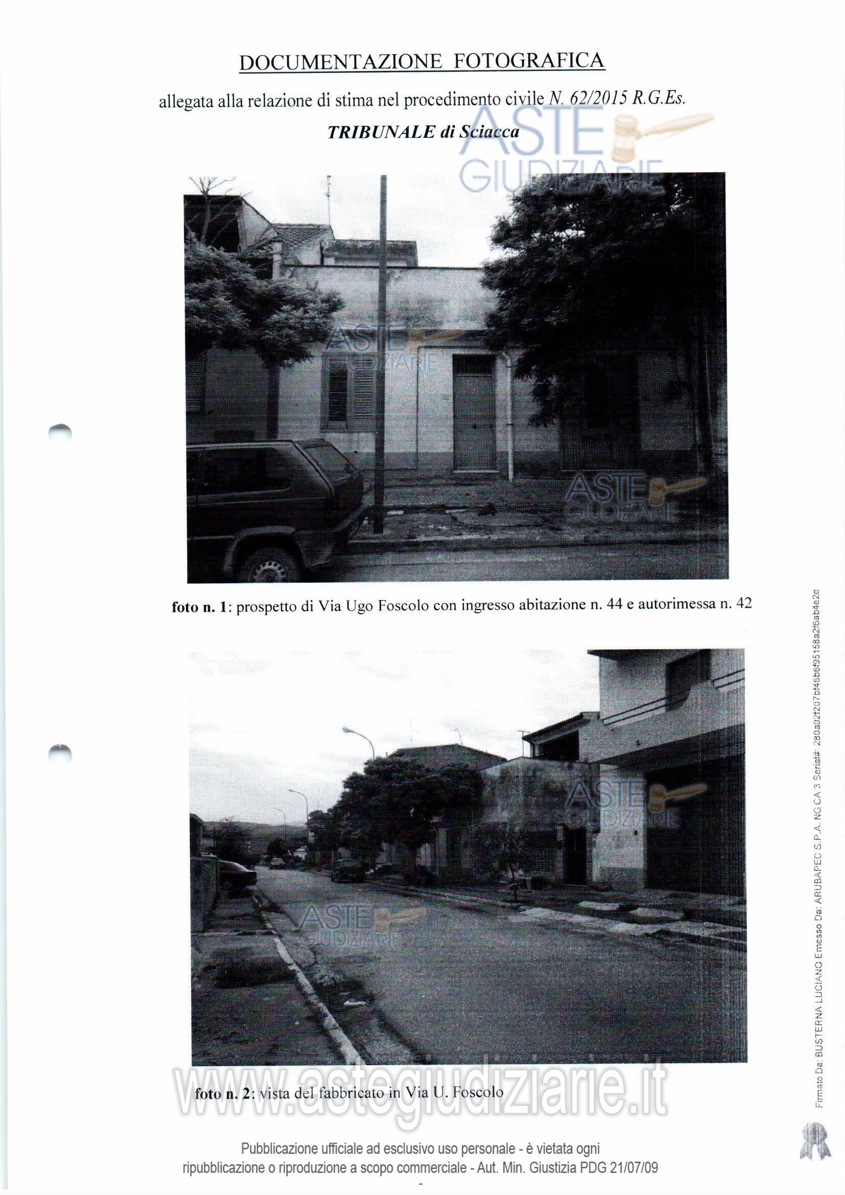 Fotografia del bene