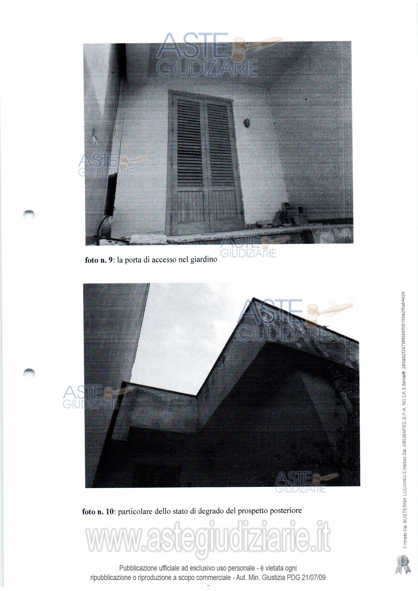 Fotografia del bene