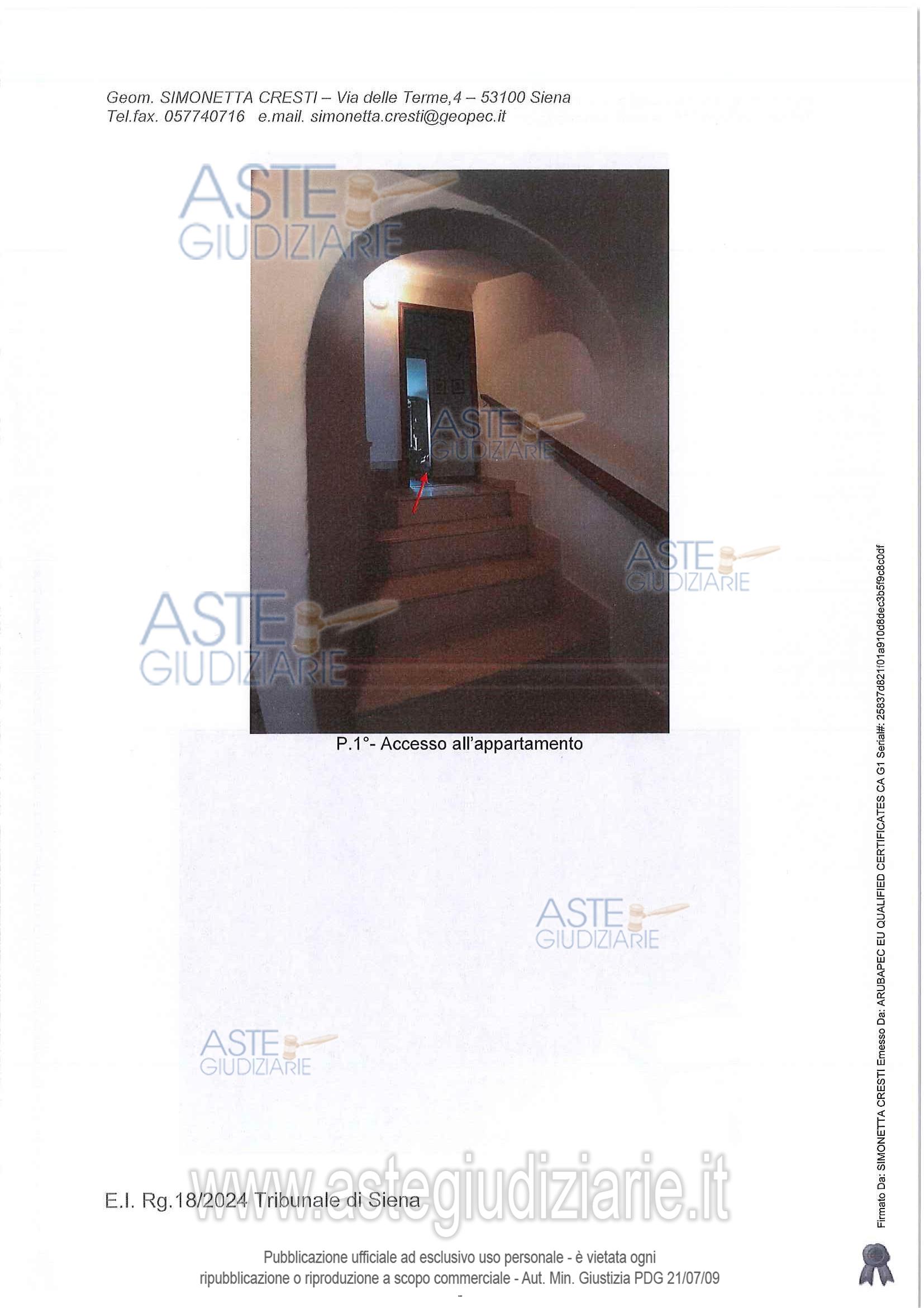 Fotografia del bene