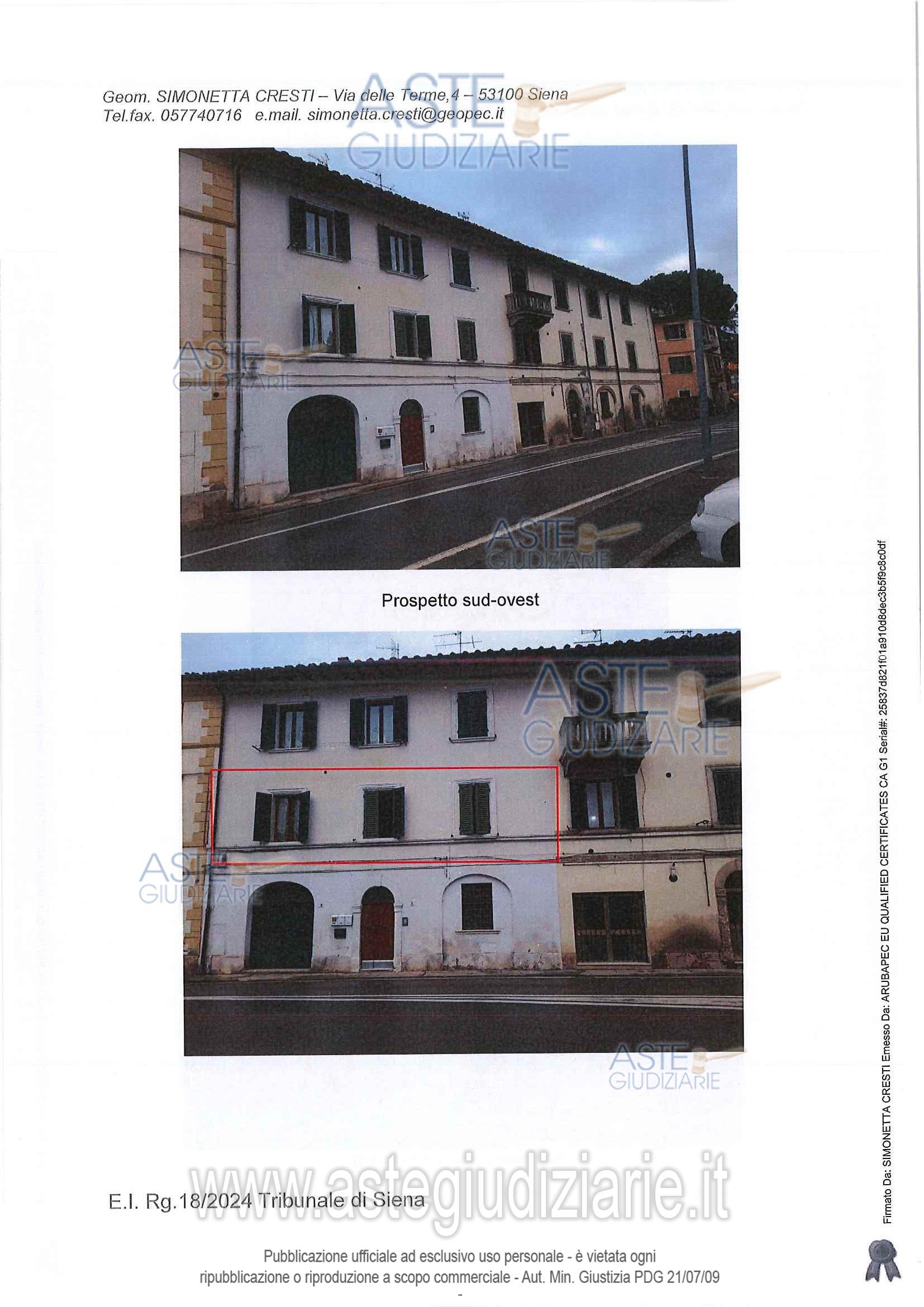 Fotografia del bene