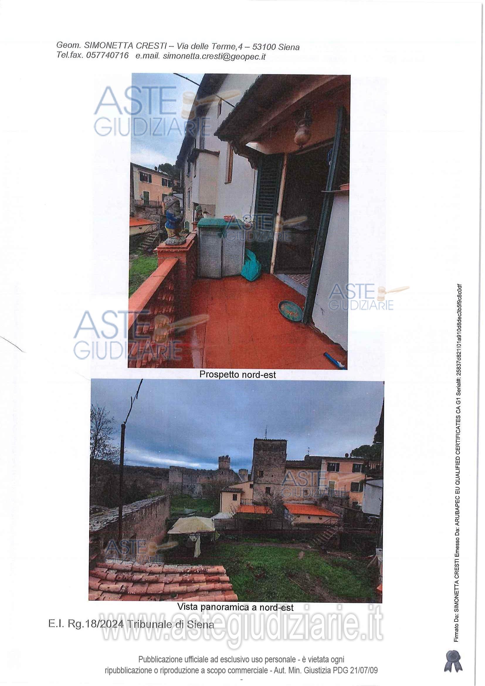 Fotografia del bene