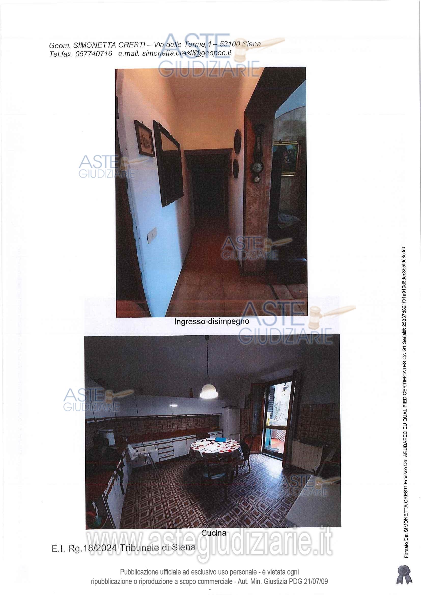 Fotografia del bene