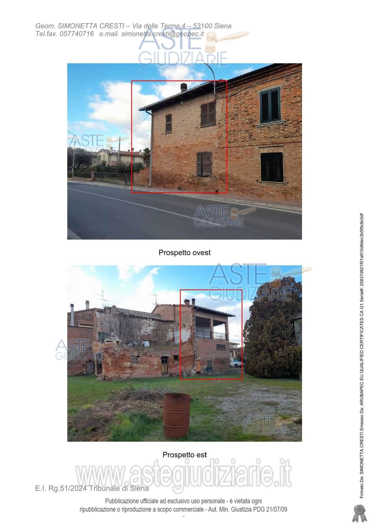 Fotografia del bene