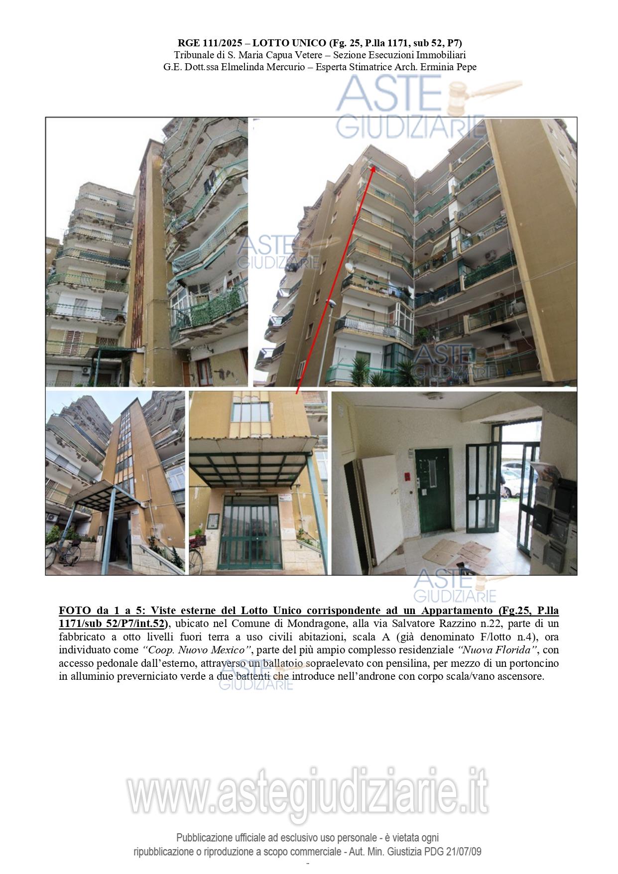 Fotografia del bene