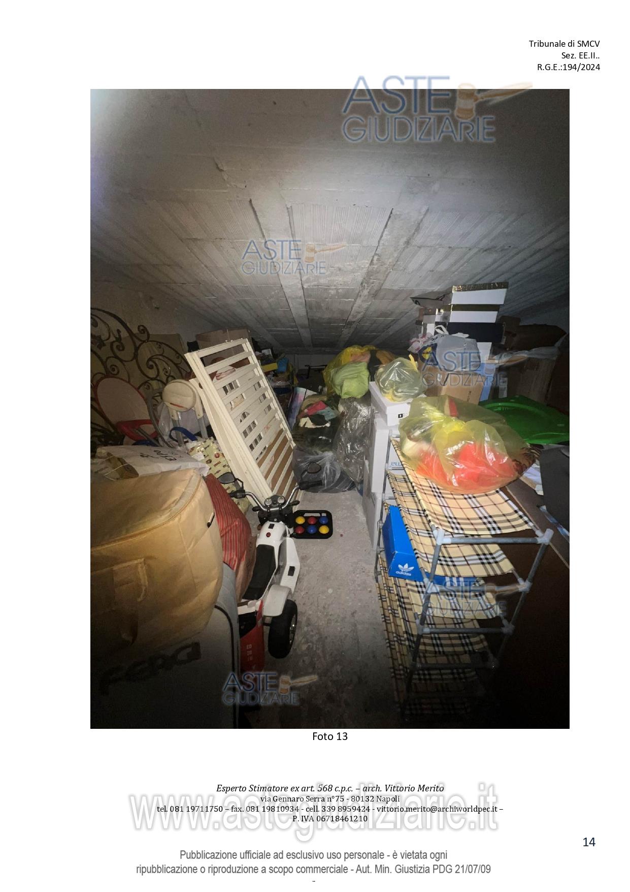 Fotografia del bene