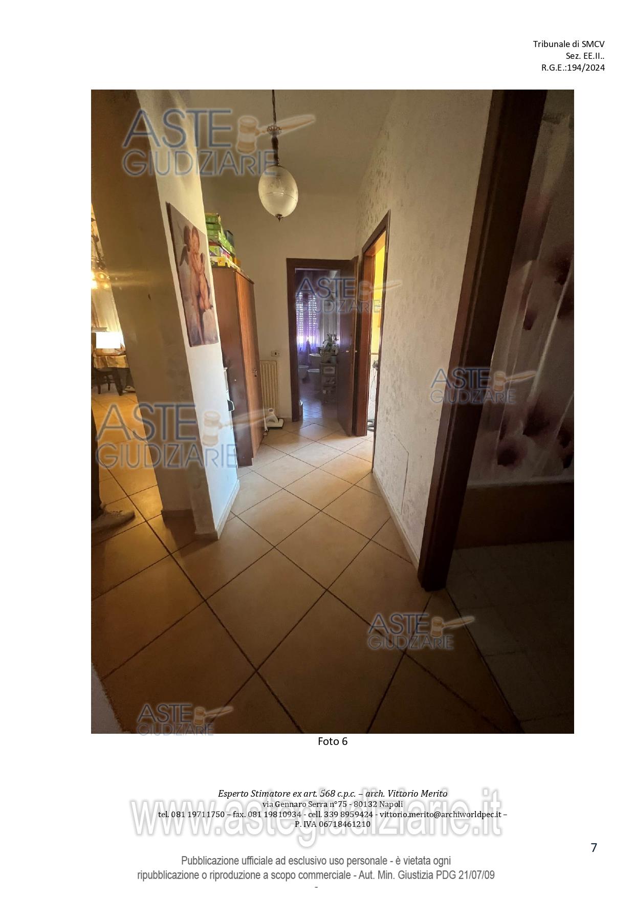Fotografia del bene