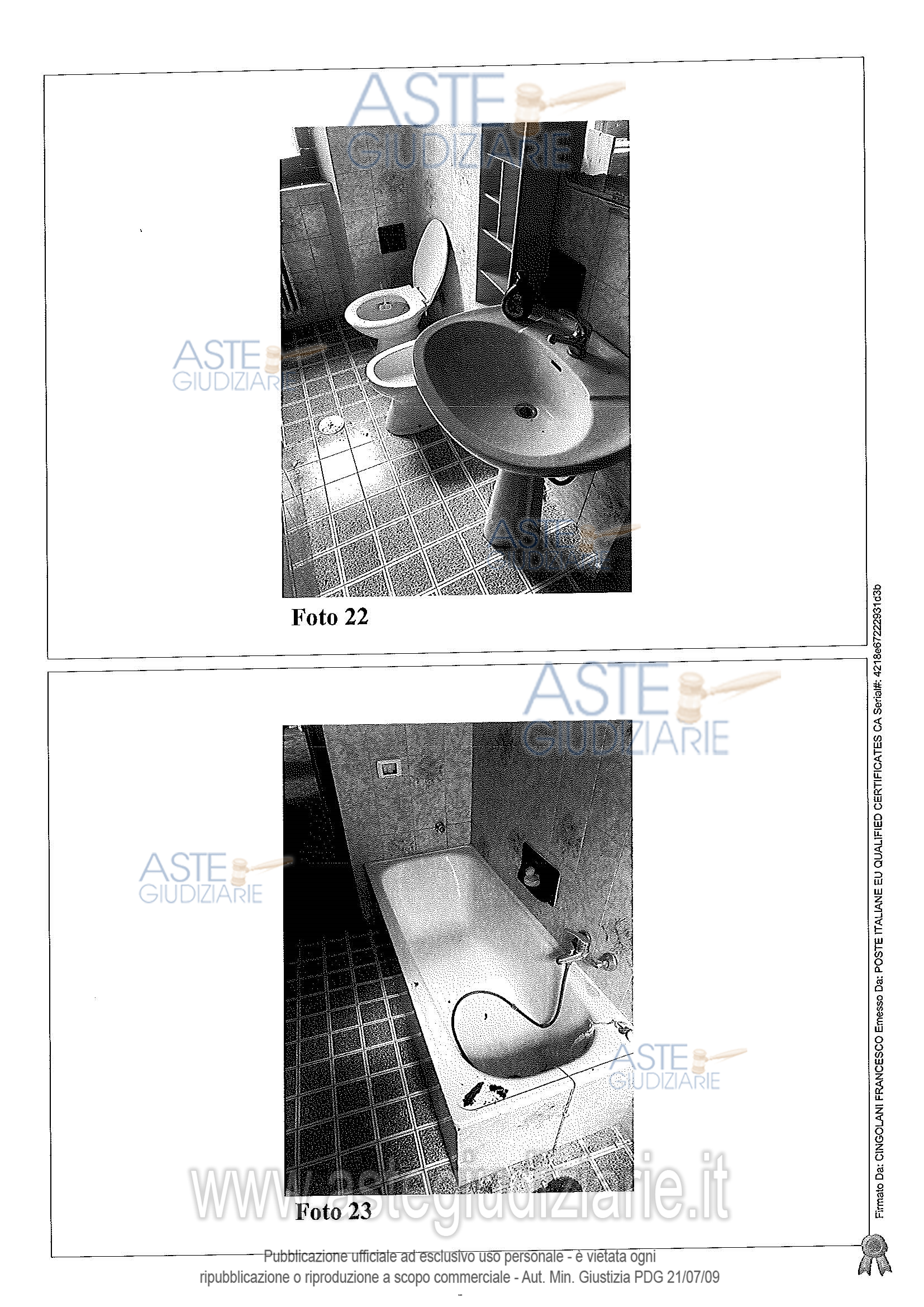 Fotografia del bene