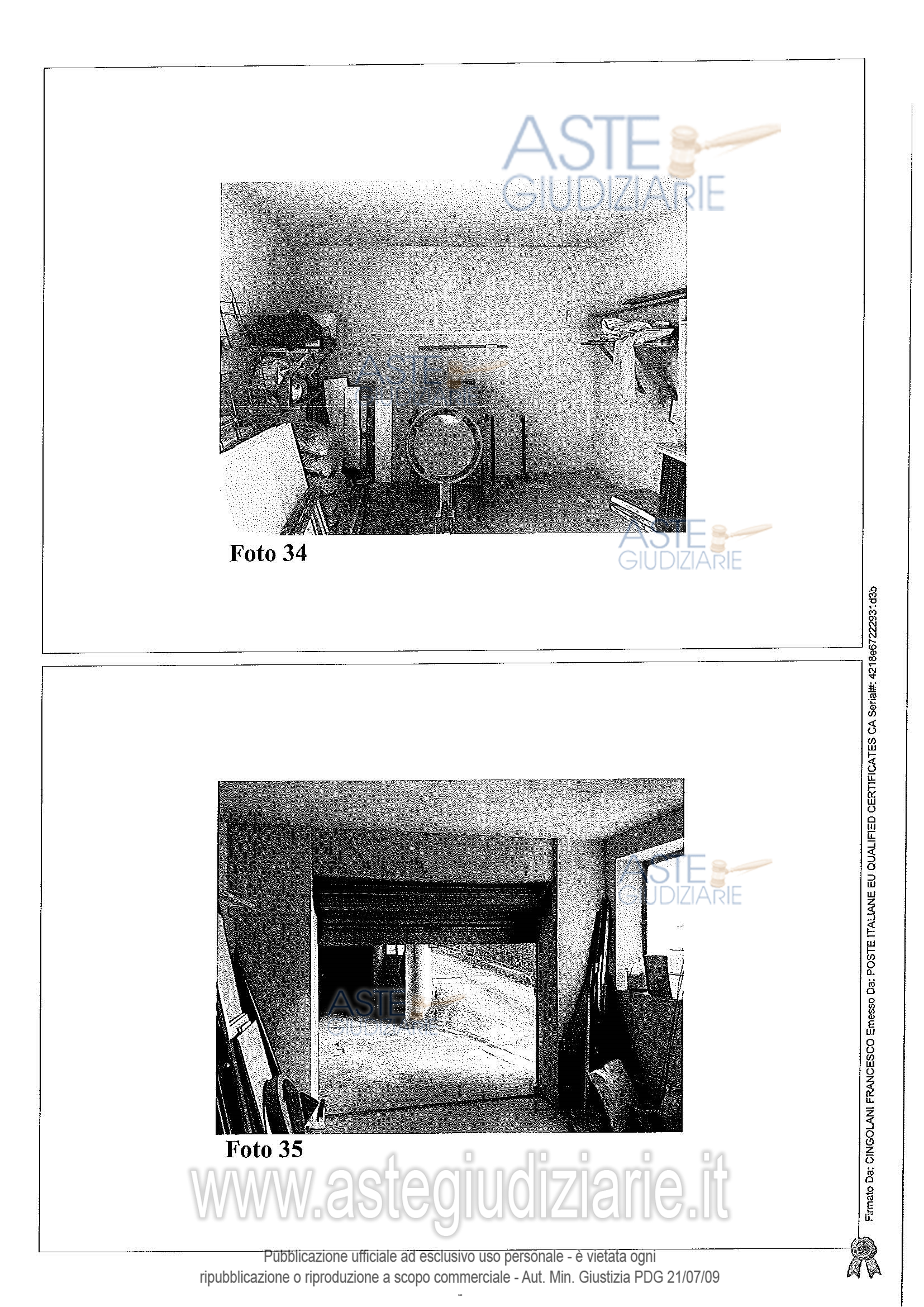 Fotografia del bene