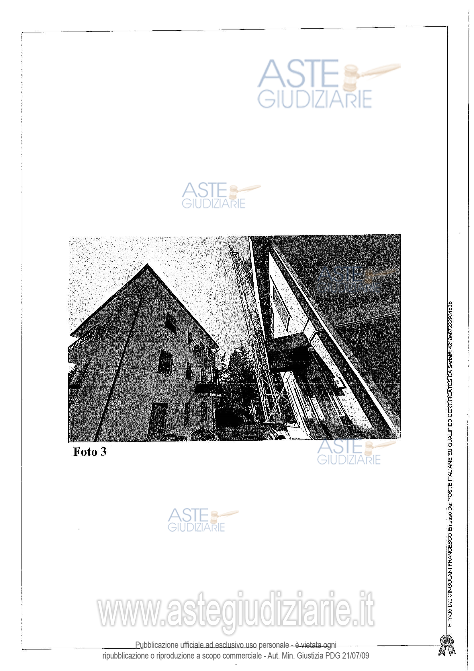 Fotografia del bene