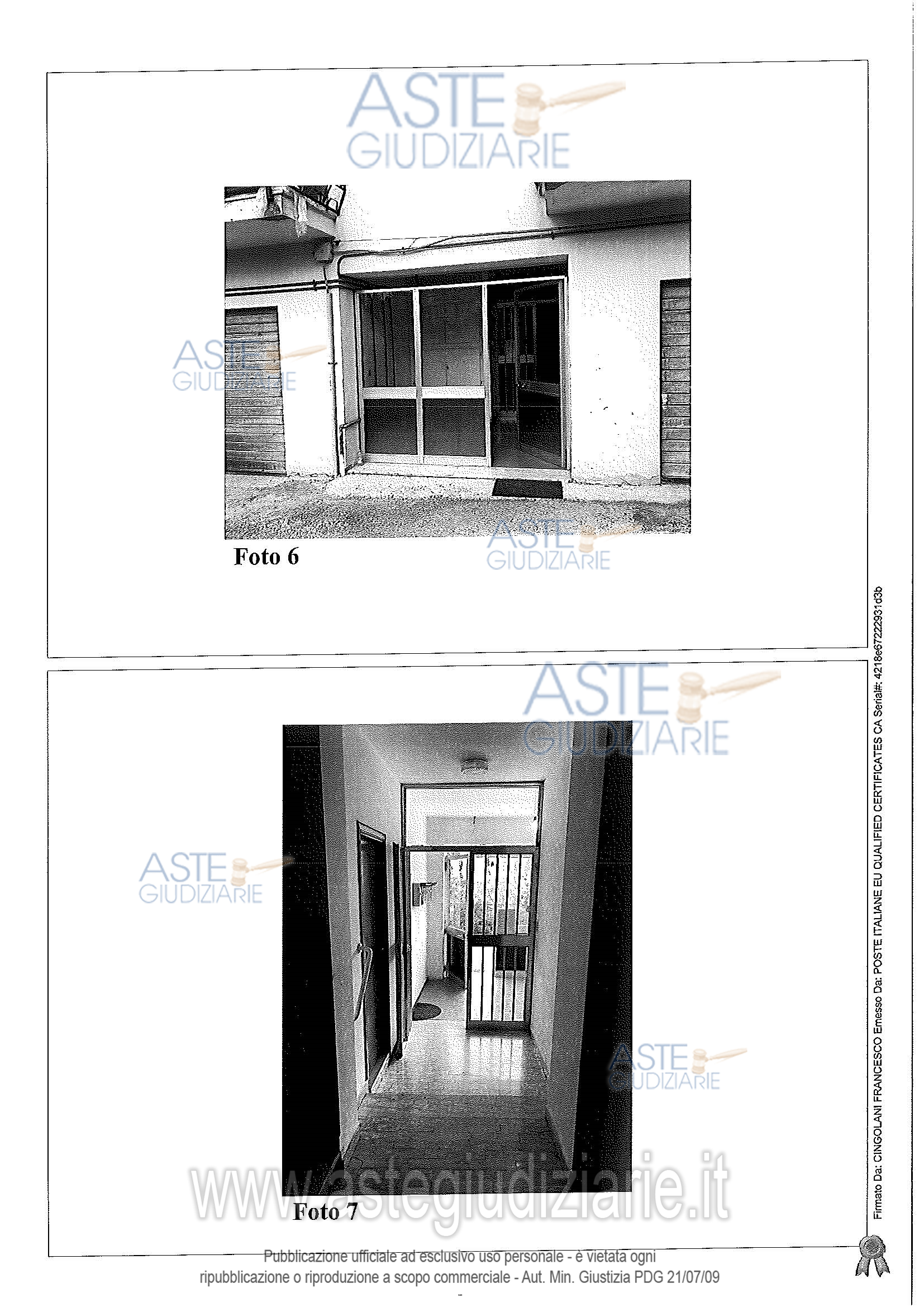 Fotografia del bene