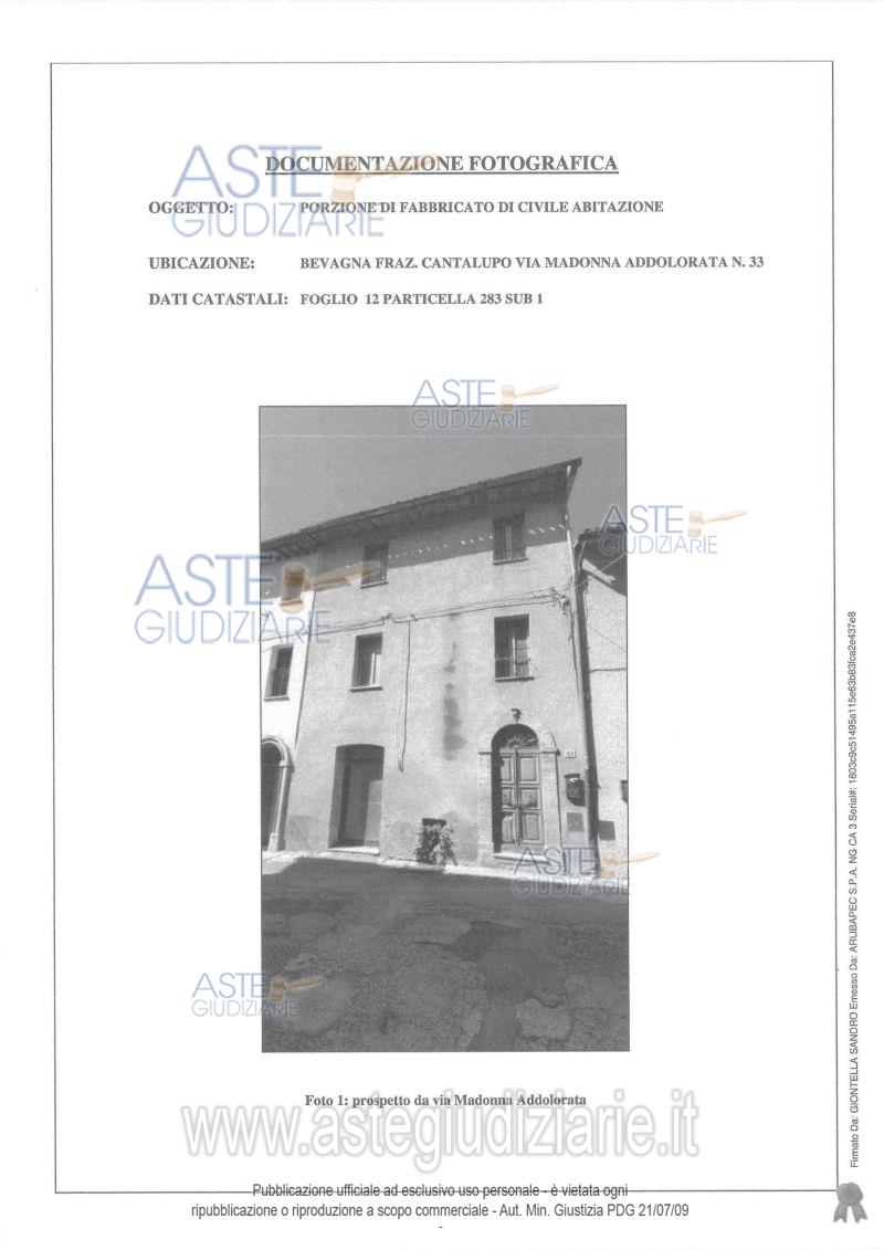 Fotografia del bene