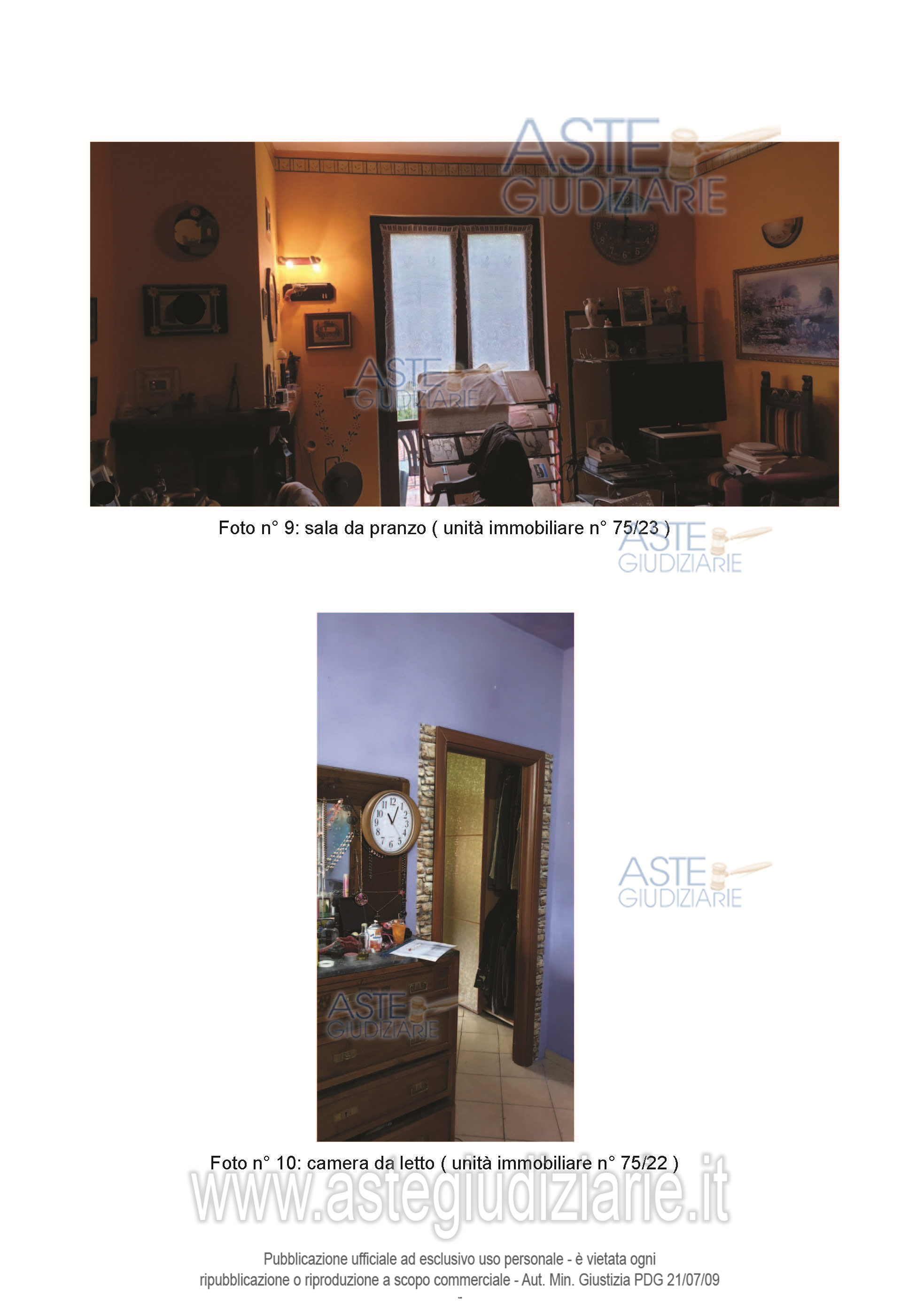 Fotografia del bene