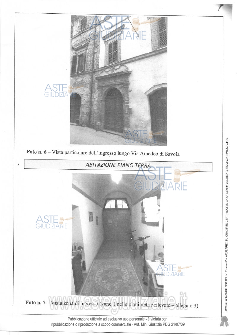 Fotografia del bene