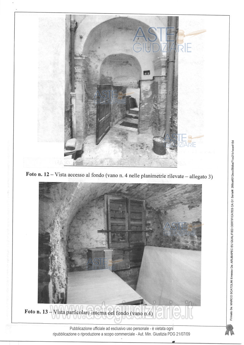 Fotografia del bene