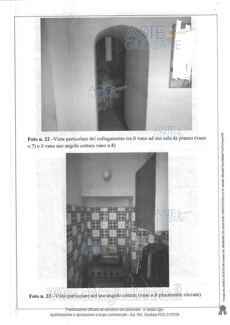 Fotografia del bene