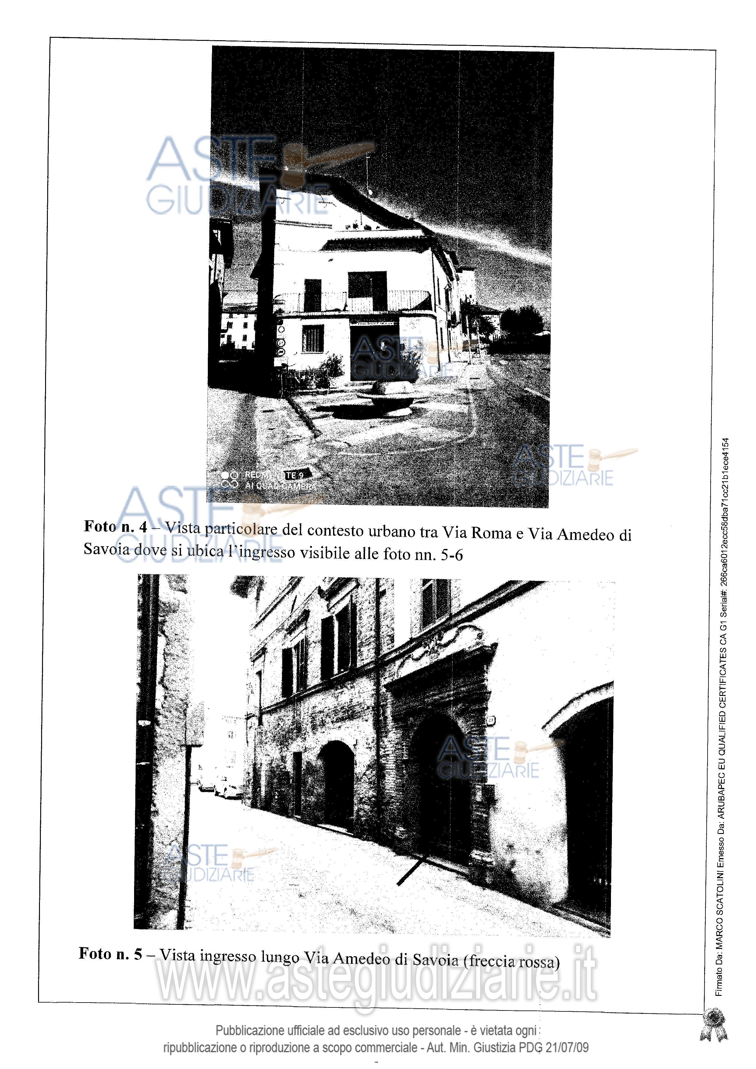 Fotografia del bene