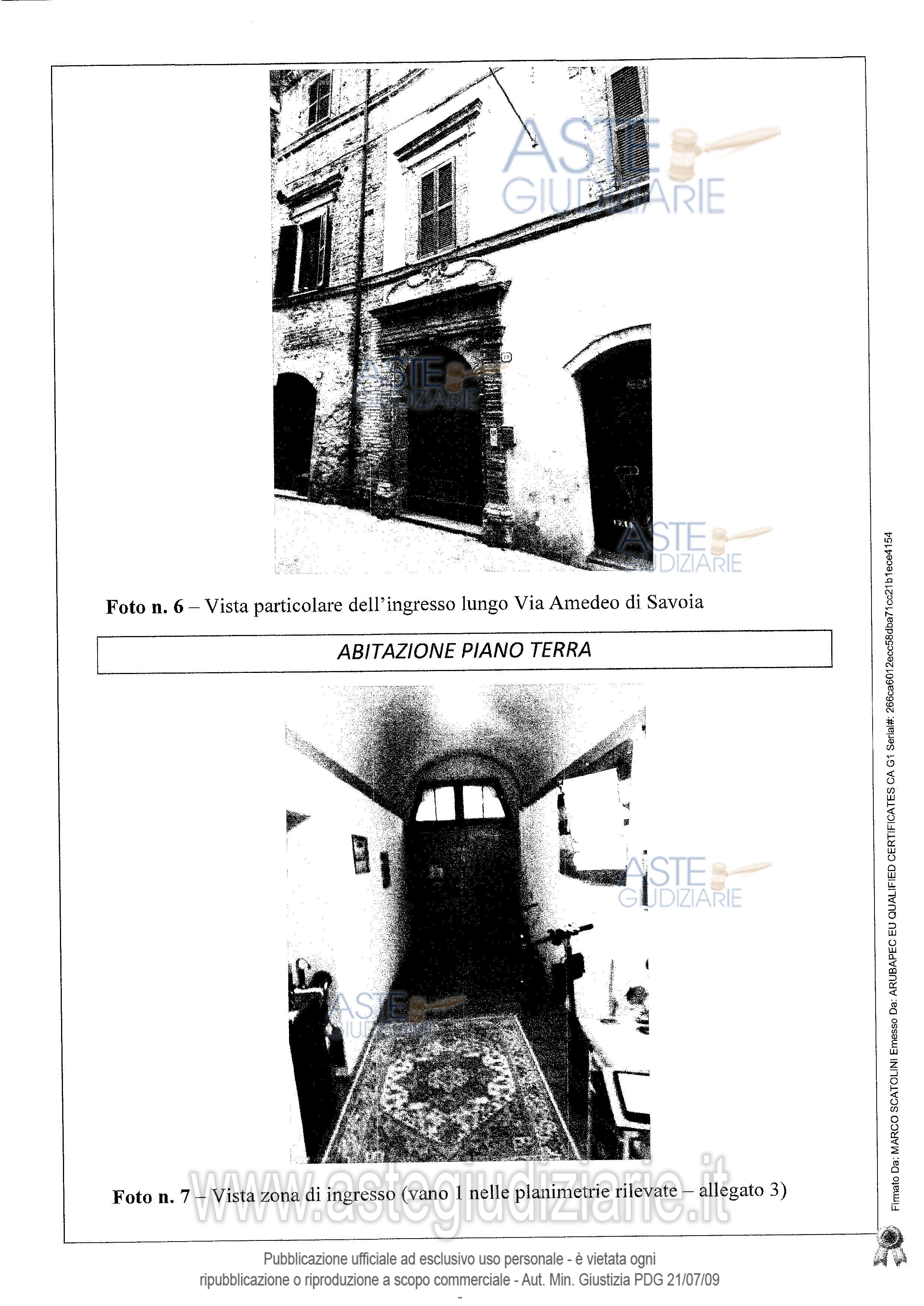 Fotografia del bene
