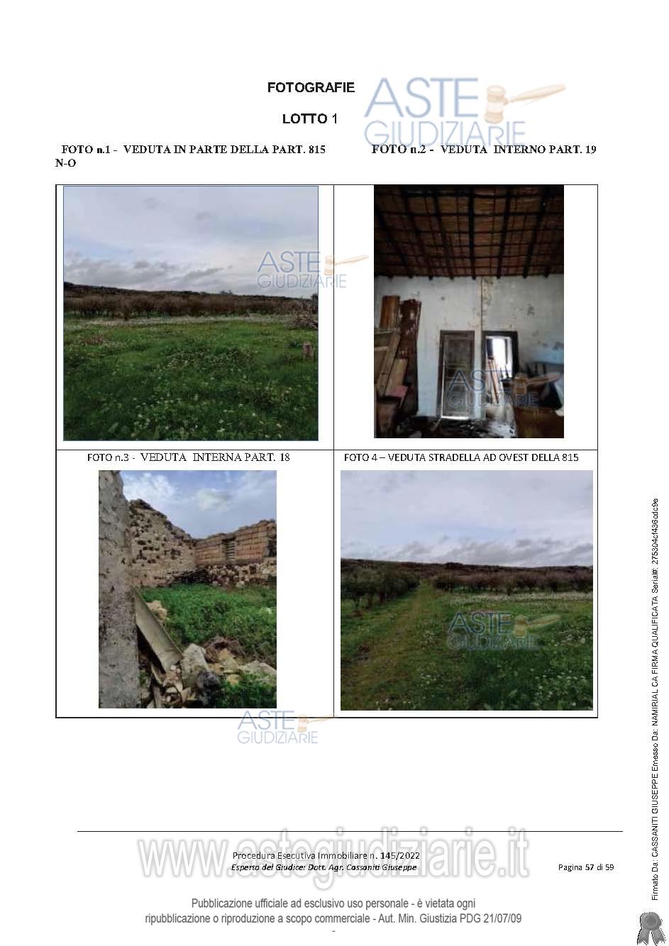 Fotografia del bene