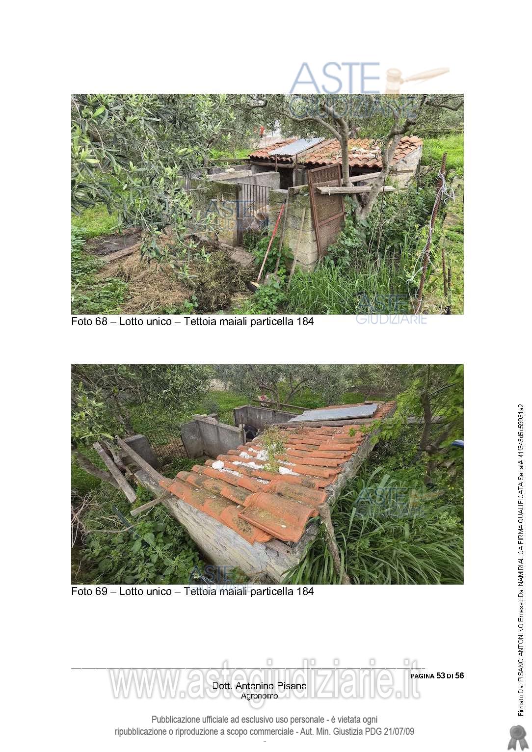 Fotografia del bene